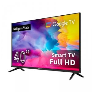 Telewizor Kruger&Matz 40 FHD Google TV, DVB-T2/S2/T/C H.265 HEVC