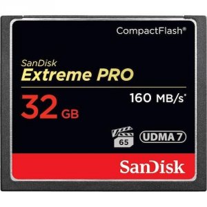 Karta pamięci Compactflash SanDisk Extreme PRO 32GB 160/150 MB/s - OTW OPAK
