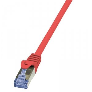 Patchcord LogiLink CQ3064S Cat.6A S/FTP 3m czerwony