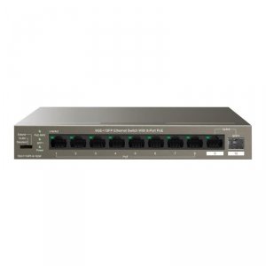 Switch niezarządzalny Tenda TEG1110PF-8-120W 9x1GbE 1xSFP PoE