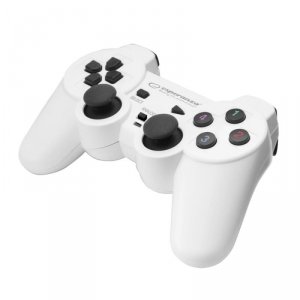 Gamepad PC USB Esperanza Warrior biało/czarny