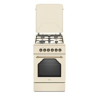 Kuchnia gazowo-elektryczna Retro Designe MPM-56-KRM-14 kremowa