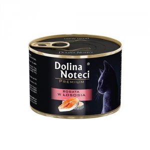 DOLINA NOTECI Premium bogata w łososia - mokra karma dla kota - 185g
