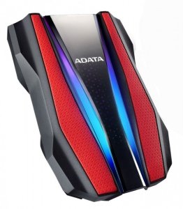 Dysk zewnętrzny HDD ADATA HD770G (1TB; 2.5; USB 3.2; czerwony)