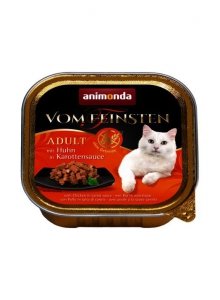 ANIMONDA Vom Feinsten Classic Cat kurczak w sosie marchewkowym - mokra karma dla kota - 100 g