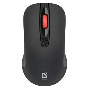 DEFENDER MYSZ NEXUS MS-195 RF SILENT CZARNA