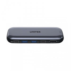 UNITEK HUB USB-C STORAGE M.2, HDMI, USB-C PD 100W,