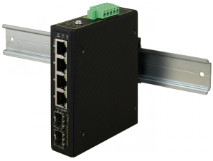 Switch przemysłowy ISFG64 PULSAR (4xPoE, 2xSFP)