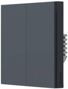 Aqara Smart Wall Switch H1 Szary podwójny bez neutrala