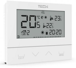 Przewodowy  dwustanowy regulator pokojowy biały ST-292v3 Tech sterowniki