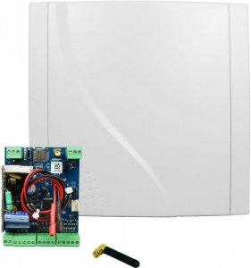 ROPAM Basic4G-PS-SET: Basic4G-PS/AT-GSM-MINI90/O-R3P/PS-3024/ zestaw, moduł LTE w obudowie  natynkowej z zasilaczem AC/DC i ante