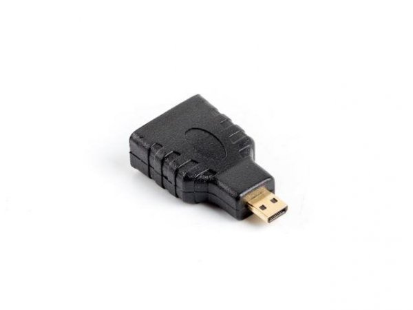 Adapter Lanberg AD-0015-BK HDMI-A (F) -&gt; micro HDMI-D (M) czarny