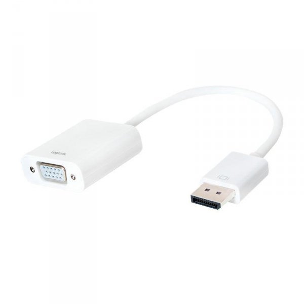 Adapter LogiLink CV0059B DisplayPort 1.2 do VGA (Active Type)