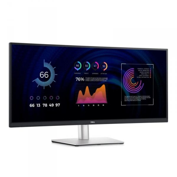 Monitor Dell 34&quot; P3424WE (210-BGTY) HDMI DP RJ-45 USB-C