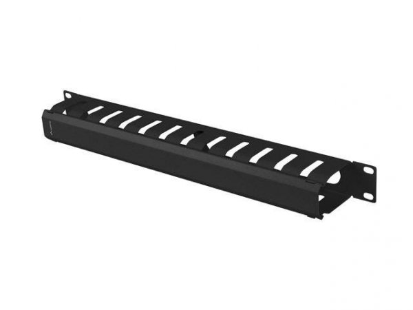 Organizer kabli Lanberg AK-1704-B 19&quot; 1U z zaślepką typ A czarny