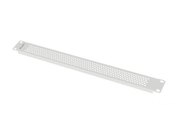 Zaślepka do szaf Lanberg AK-1411-S 19&quot; 1U perforowana szara