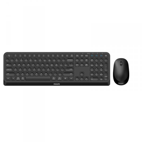 Zestaw bezprzewodowy klawiatura i mysz PHILIPS SPT6407B/00 czarny