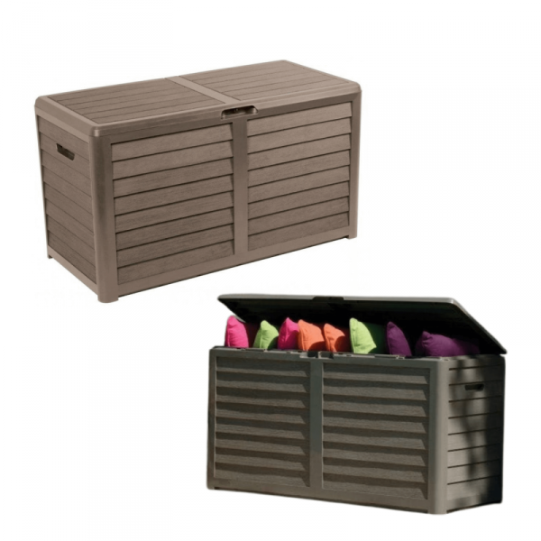 Skrzynia ogrodowa 420L TAUPE
