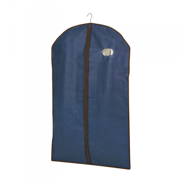 BLUE niebieski organizer na płaszcz 65x100cm