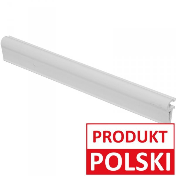 Klipsy do taśm ogrodzeniowych 10 szt. STANDARD BIAŁE
