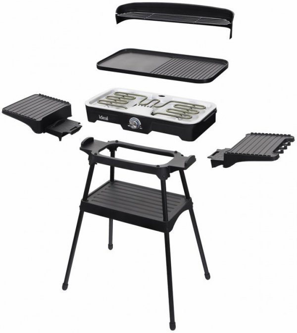 ELDOM GRILL ELEKTRYCZNY WOLNOSTOJĄCY 2W1