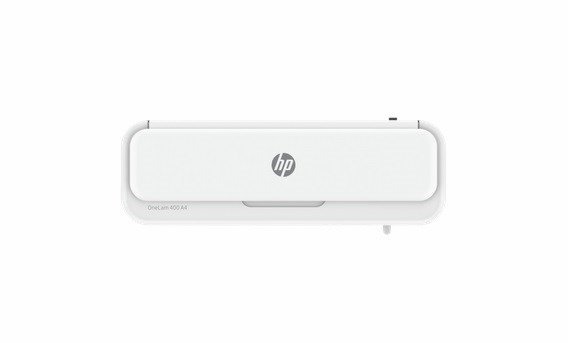 HP Laminator ONELAM 400 A3, na zimno/gorąco, zintegrowany trymer, zaokrąglacz rogów, prędkość 40cm/min + 15 folii: 3xA4, 4xA5, 4