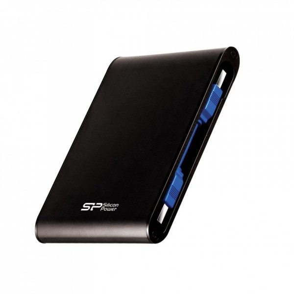 Dysk zewnętrzny HDD Silicon Power Armor A80 (2TB; 2.5&quot;; USB 3.2; 5400 obr/min; Black; SP020TBPHDA80S3K)