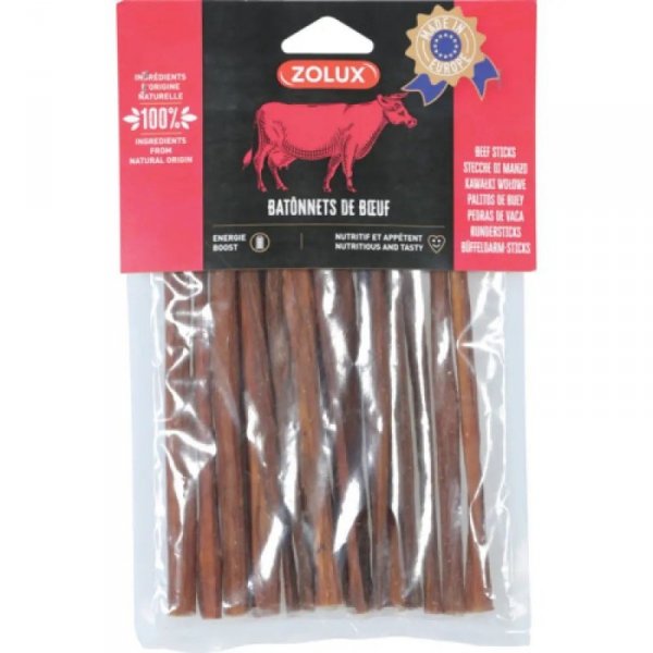 ZOLUX Przysmak naturalny dla psa Pałki wołowe 100g