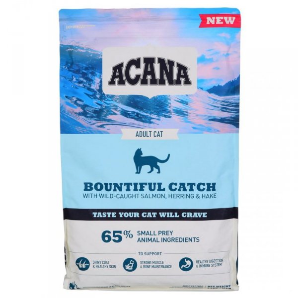 ACANA Bountiful Catch - sucha karma dla kotów - 1,8kg