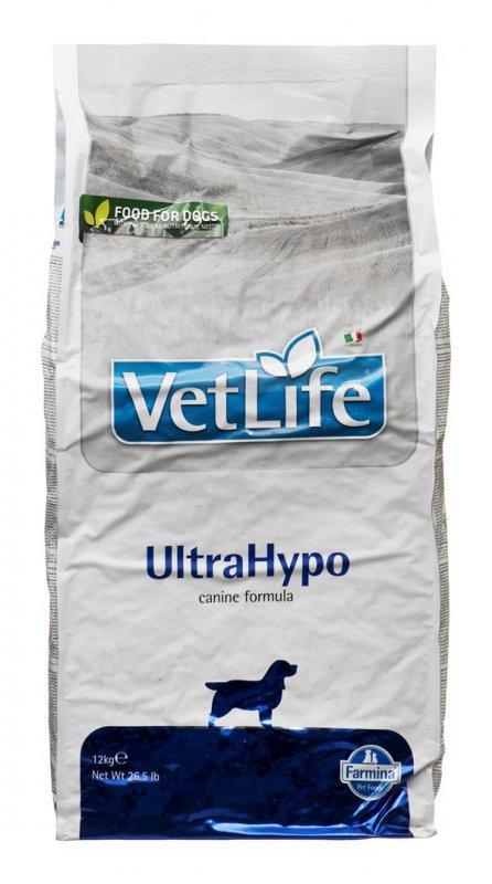 FARMINA Vet Life UltraHypo Canine - sucha karma dla psa - 12 kg