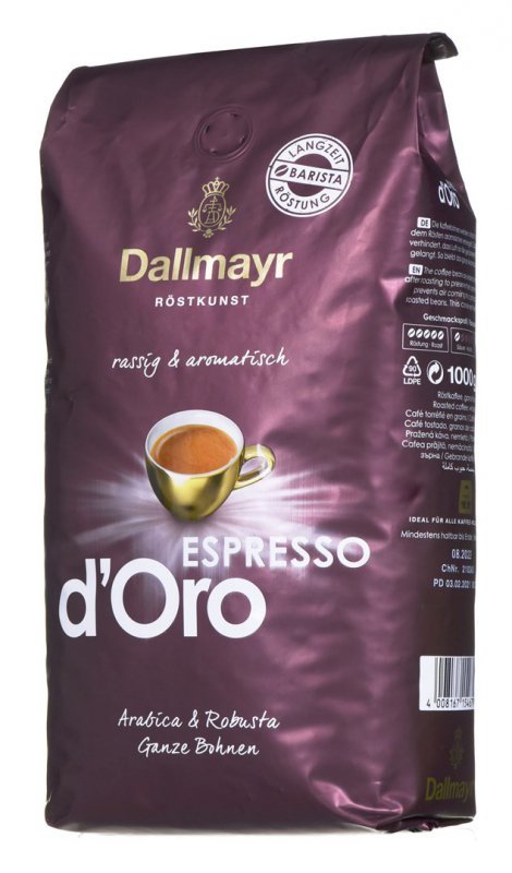 KAWA ZIARNISTA DALLMAYR ESPRESSO D&#039;ORO 1000 G