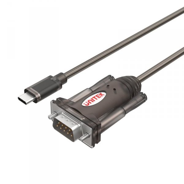 UNITEK ADAPTER USB-C - 1X RS-232, Y-1105K