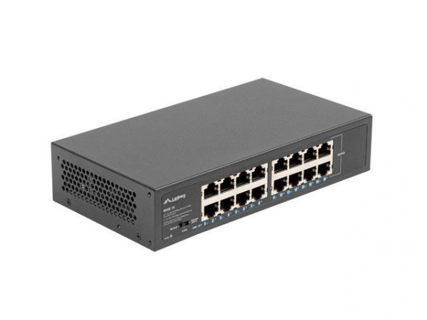 LANBERG SWITCH RSGE-16 RACK 10&quot;/19&quot; (16-PORT, 1GB)