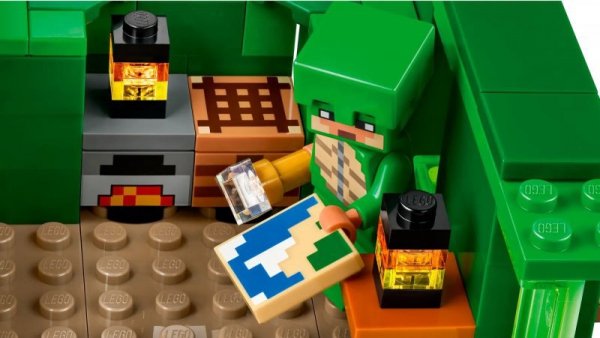 LEGO Minecraft 21254 Domek na plaży żółwi