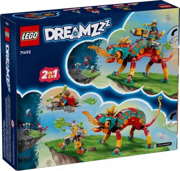 LEGO DREAMZZZ 71492 MATEO&#039;S FIRE CHAMELEON