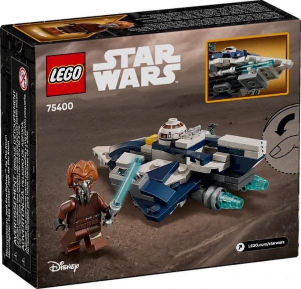 LEGO STAR WARS 75400 PLO KOON&#039;S JEDI LEGO STARFIGHTER™ MICROFIGHTE