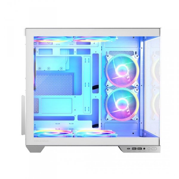 MODECOM OBUDOWA VOLCANO PANORAMA APEX ARGB 7F MIDI BLACK