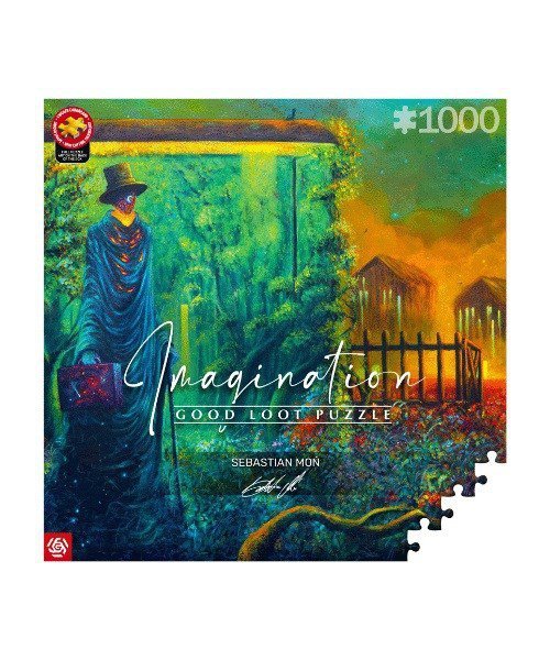 Puzzle Good Loot Imagination: Sebastian Moń Stationary Traveller II 1000 elementów
