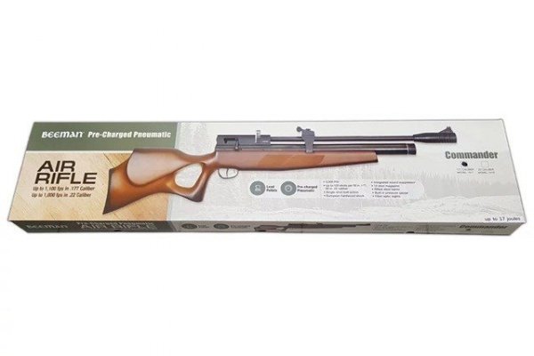 Karabinek wiatrówka BEEMAN USA COMMANDER m.1517 PCP k.4,5 mm Mag-12 strz. Ekp&lt;17J