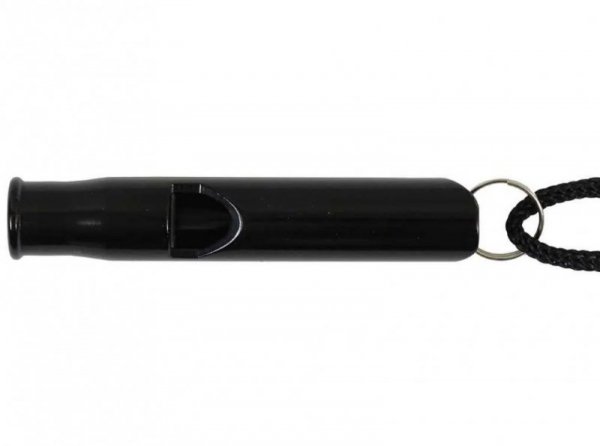 Gwizdek Przetrwania - Aluminium - Czarny-Black