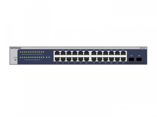 Switch Netgear GS724Tv6 26p  Managed Gigabit