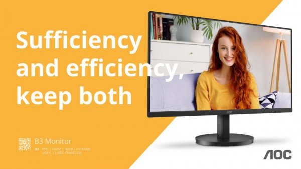 MONITOR AOC LED 27&quot; U27B3M (WYPRZEDAŻ)