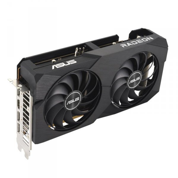 Karta graficzna ASUS DUAL Radeon RX 7600 OC 8GB (WYPRZEDAŻ)