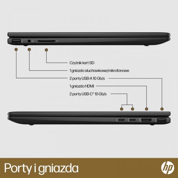 HP Envy 15-FH0023DX Ryzen 7 7730U 15.6&quot;FHD Touch 16GB SSD512 BT BLKB x360 Win11 Nightfall Black (REPACK) 2Y (WYPRZEDAŻ)