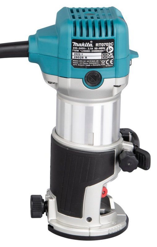 Frezarko-wycinarka elek 710W MAKITA RT0702CX2J (WYPRZEDAŻ)