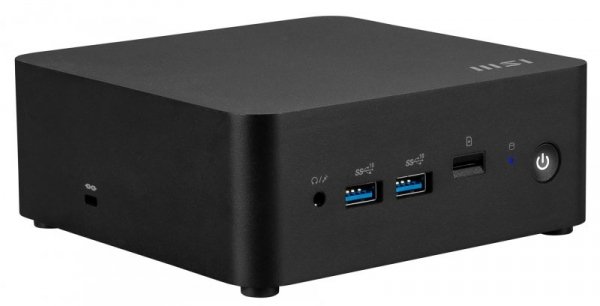 MSI Cubi NUC 1M-002EU i5-120U 8GB SSD512GB Intel UHD Graphics AX211 WiFi 6E Windows 11 Pro Black (WYPRZEDAŻ)