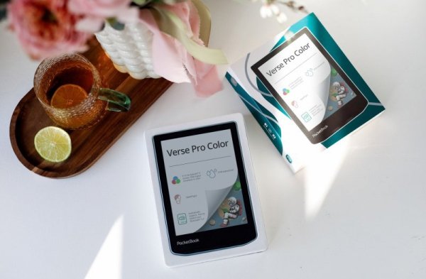 Ebook PocketBook Verse Pro Color 634 6&quot; E-Ink Kaleido 3 16GB Wi-Fi Stormy Sea (WYPRZEDAŻ)