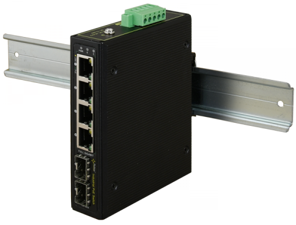 Switch przemysłowy ISFG64 PULSAR (4xPoE, 2xSFP)