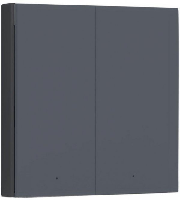 Aqara Smart Wall Switch H1 Szary podwójny bez przewodu neutralnego