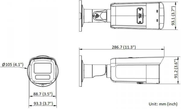 KAMERA IP HIKVISION DS-2CD2T47G2H-LI(4mm)(eF)